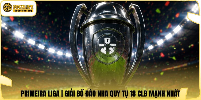 Primeira Liga | Giải Bồ Đào Nha Quy Tụ 18 CLB Mạnh Nhất